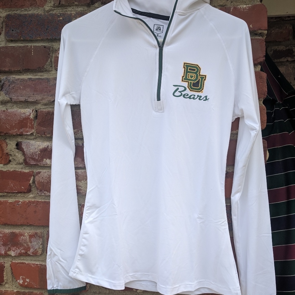 Baylor Women's Long Sleeve 1/2 Zip Medium